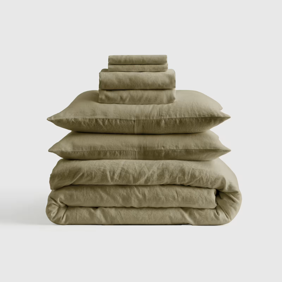 European Linen Deluxe Bedding BundleEuropean Linen Deluxe Bedding Bundle - Image 24