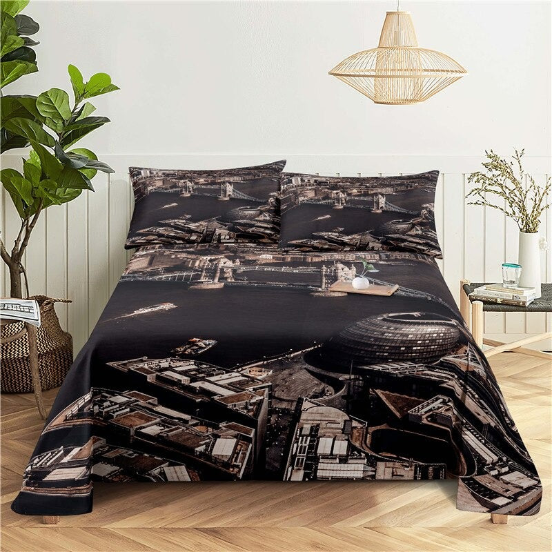 Castle Printed Bedding Set