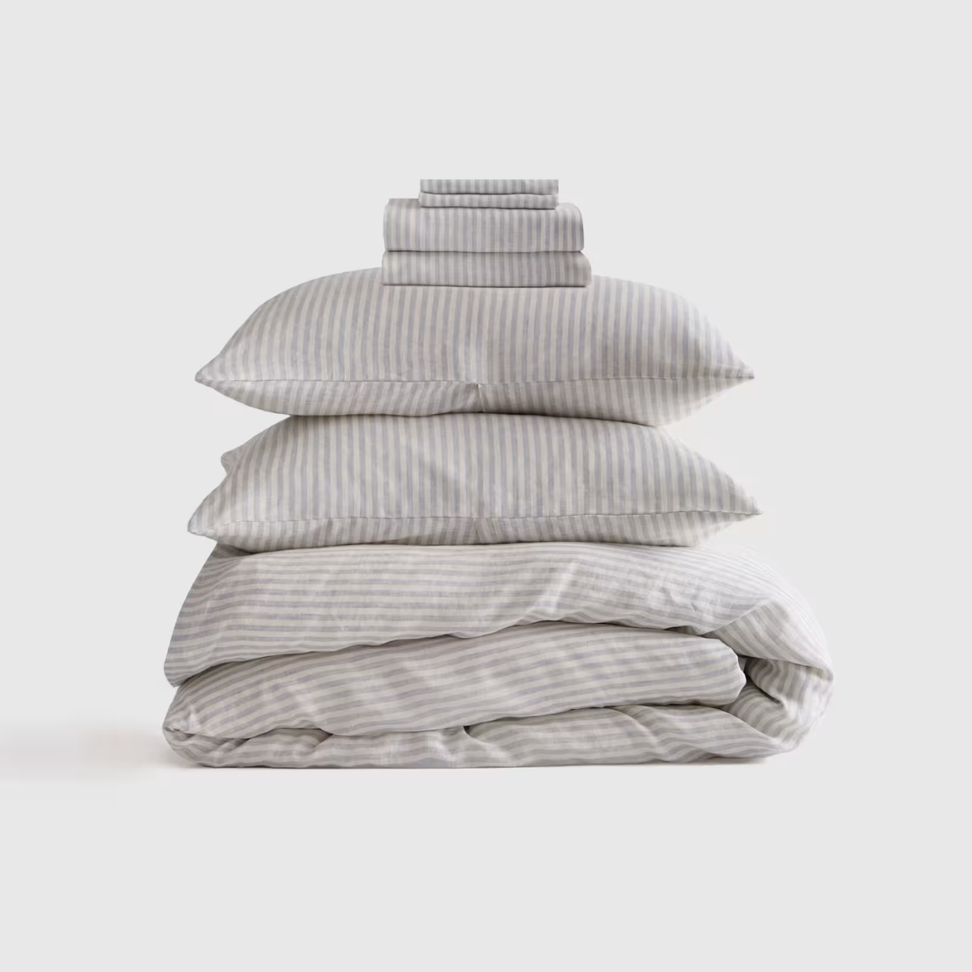 European Linen Deluxe Bedding Bundle SetEuropean Linen Deluxe Bedding Bundle Set - Image 19