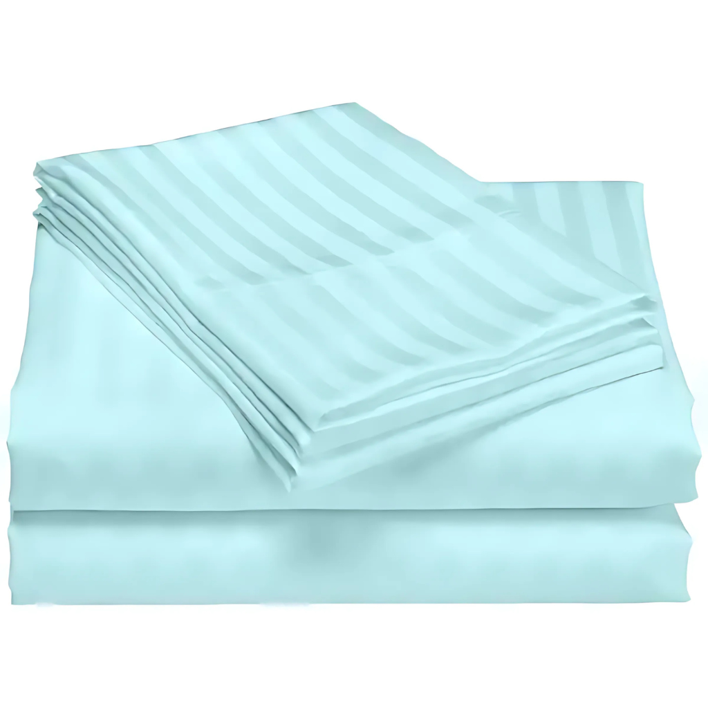 Cotton Deep Pocket Stripe Sheet Set