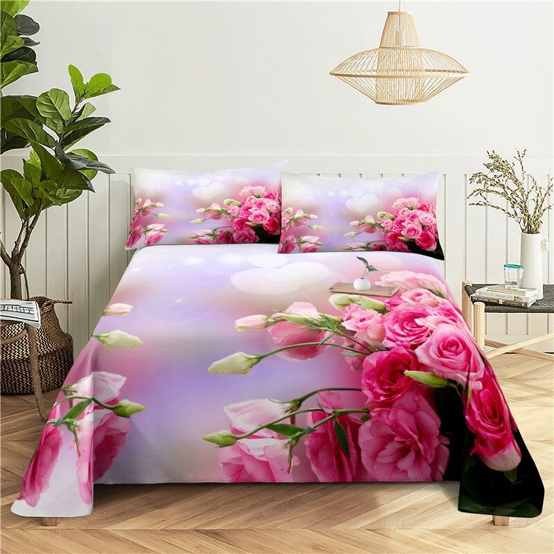 3 Sets Printed Bedding Set