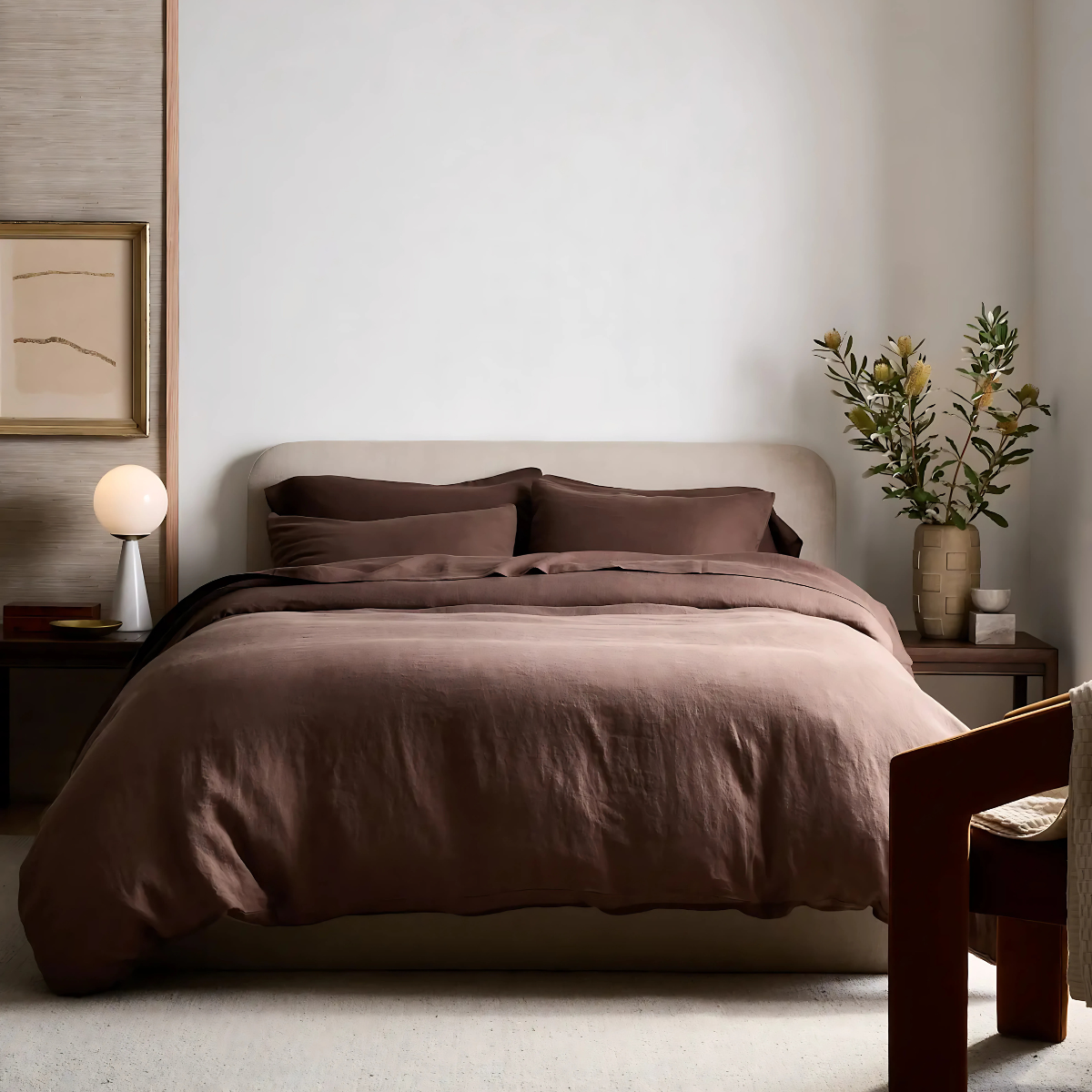 European Linen Duvet CoverEuropean Linen Duvet Cover - Image 8