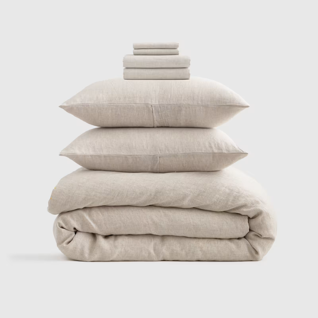 European Linen Deluxe Bedding BundleEuropean Linen Deluxe Bedding Bundle - Image 25