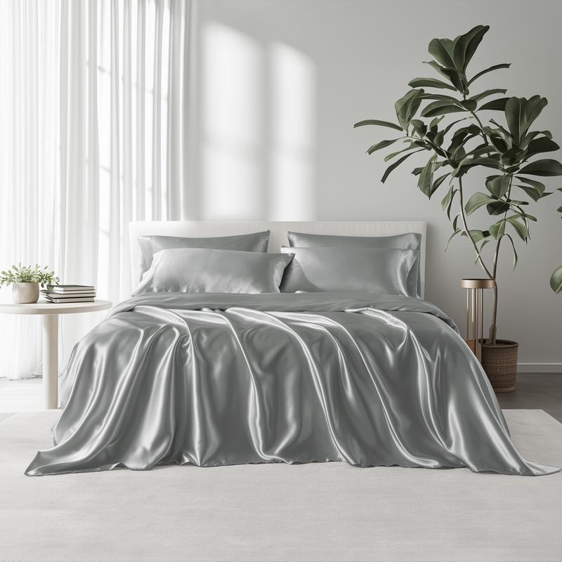 Pack of 2 Sheet Set with Fitted Sheet Flat Sheet and Pillowcases