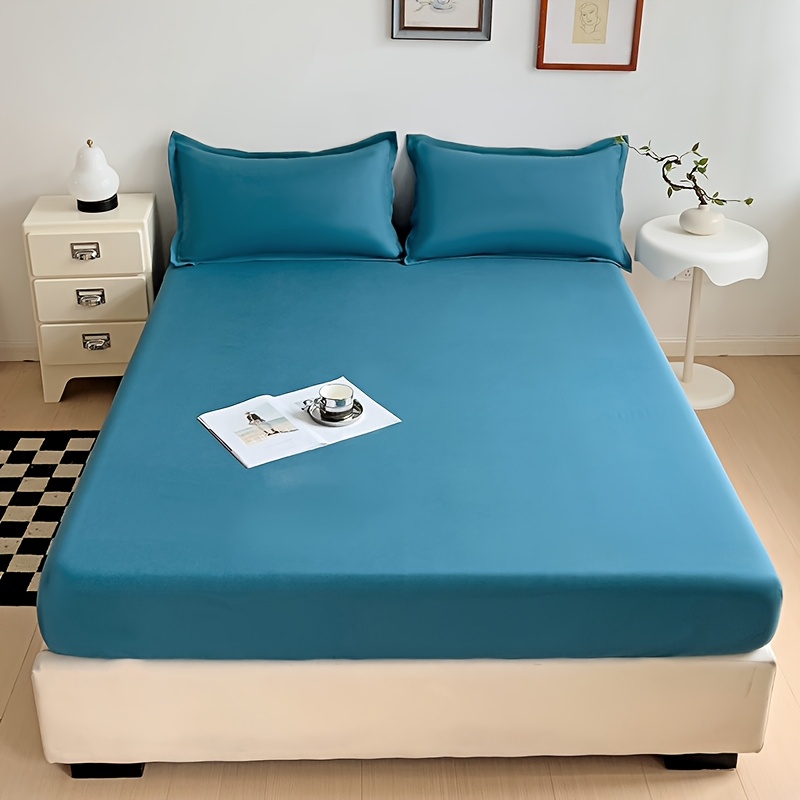 Brushed Microfiber Fitted All Season Bedding Cover Sheet  