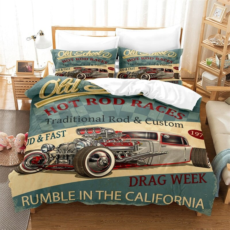 Vehicle Duvet Cover Set