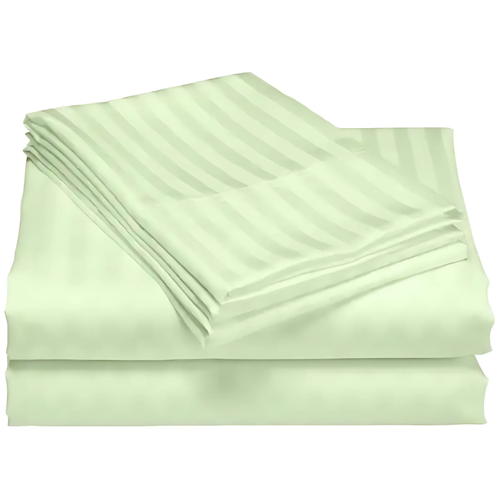 Cotton Deep Pocket Stripe Sheet Set