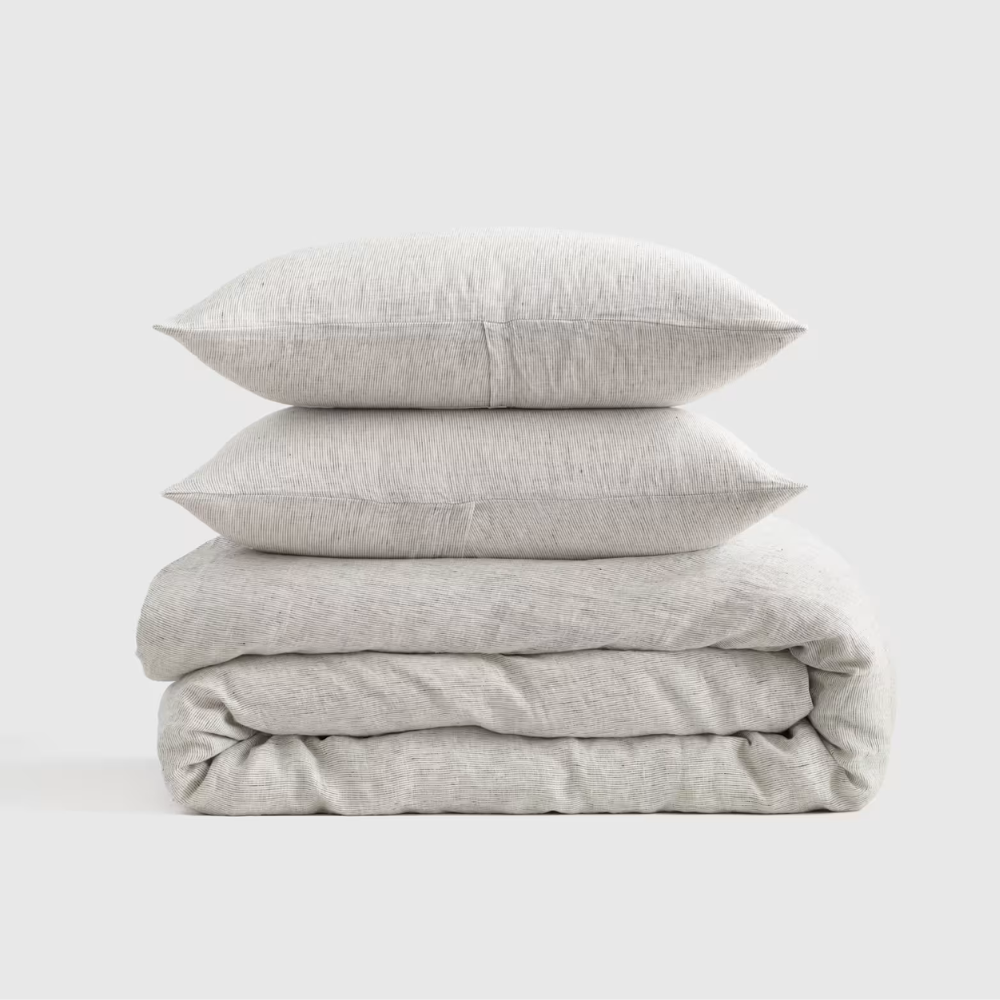 European Linen Duvet SetEuropean Linen Duvet Set - Image 4