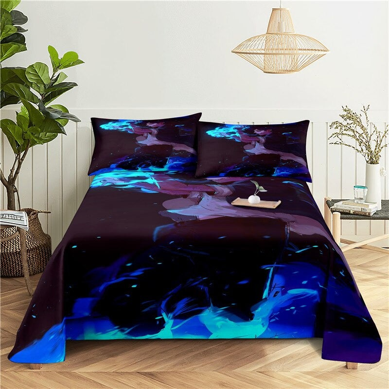 Cartoon-Printed Duvet Sets