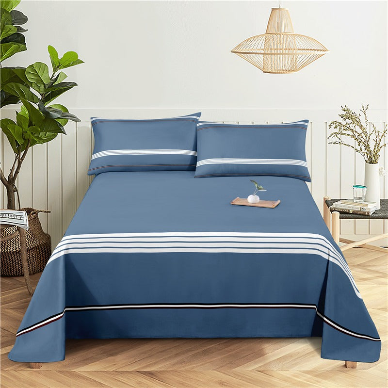 Simple Cartoon Print Bedding Set