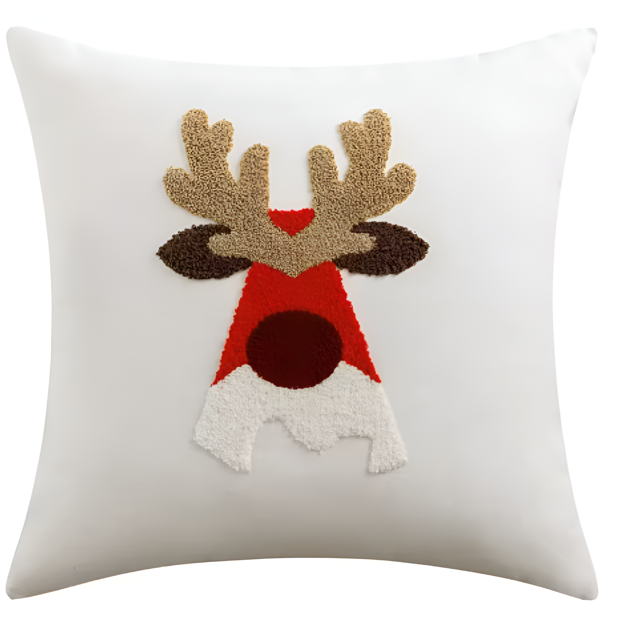 Christmas Embroidered Tree Cartoon Decorative Pillow Cushion CoverChristmas Embroidered Cartoon Decorative Pillow Cushion Cover - Image 3