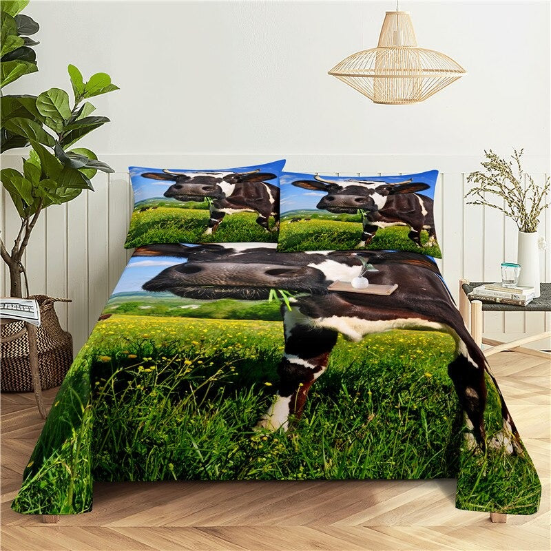 Printed Cows Bedding SetPrinted Cows Bedding Set - Image 6