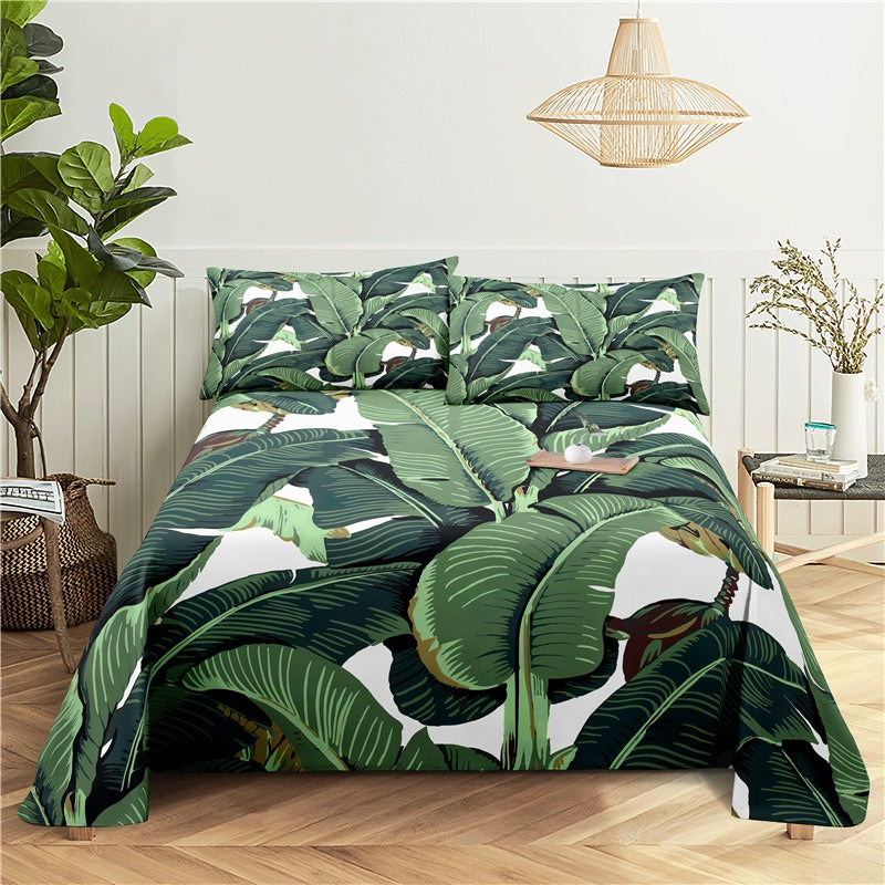Banana Leaf Print Bedding SetBanana Leaf Print Bedding Set - Image 5