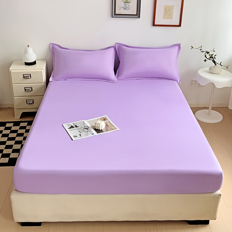 Brushed Microfiber Fitted All Season Bedding Cover Sheet  