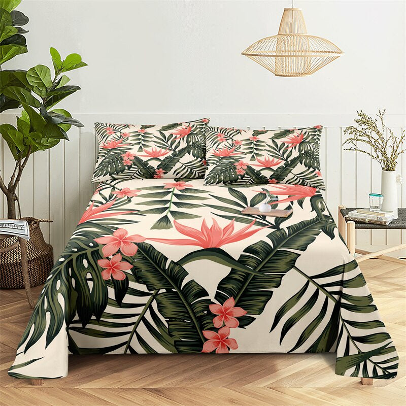 Bed Sheets And Pillowcases Bedding Set