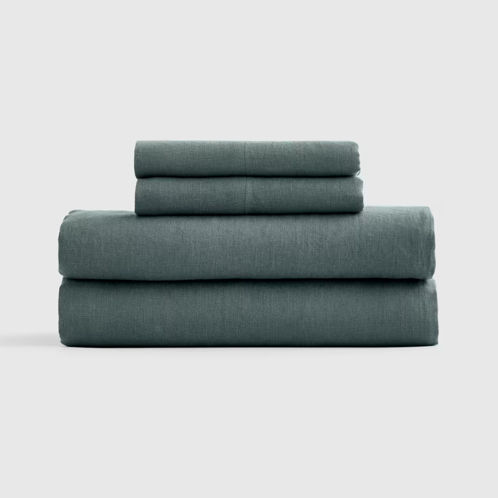 European Linen Bed Sheet Set