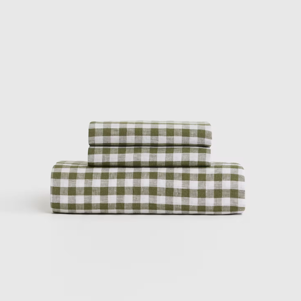 Soft European Linen Bed Sheet Set