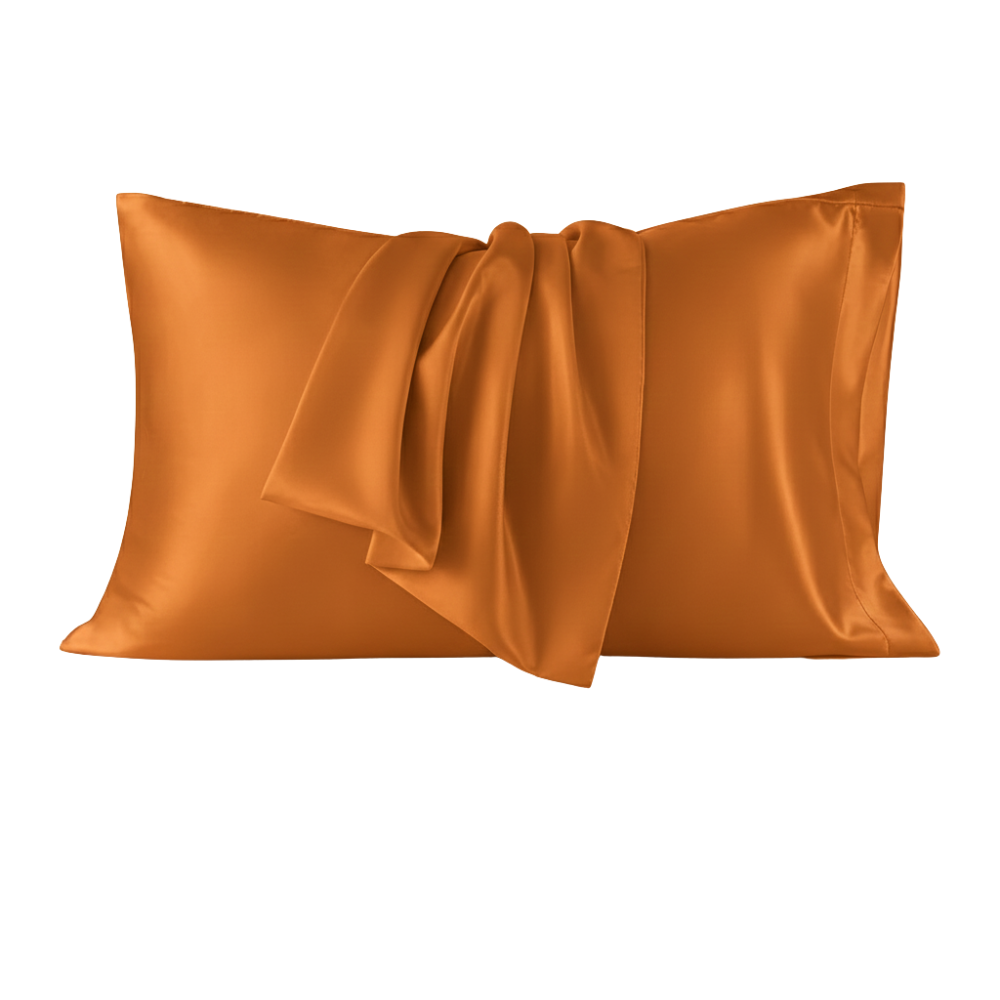 Set Of 2 Satin Queen Size Pillowcase With Cooling Envelope ClosureSet Of 2 Satin Cooling Pillowcase With Envelope Closure - Image 5
