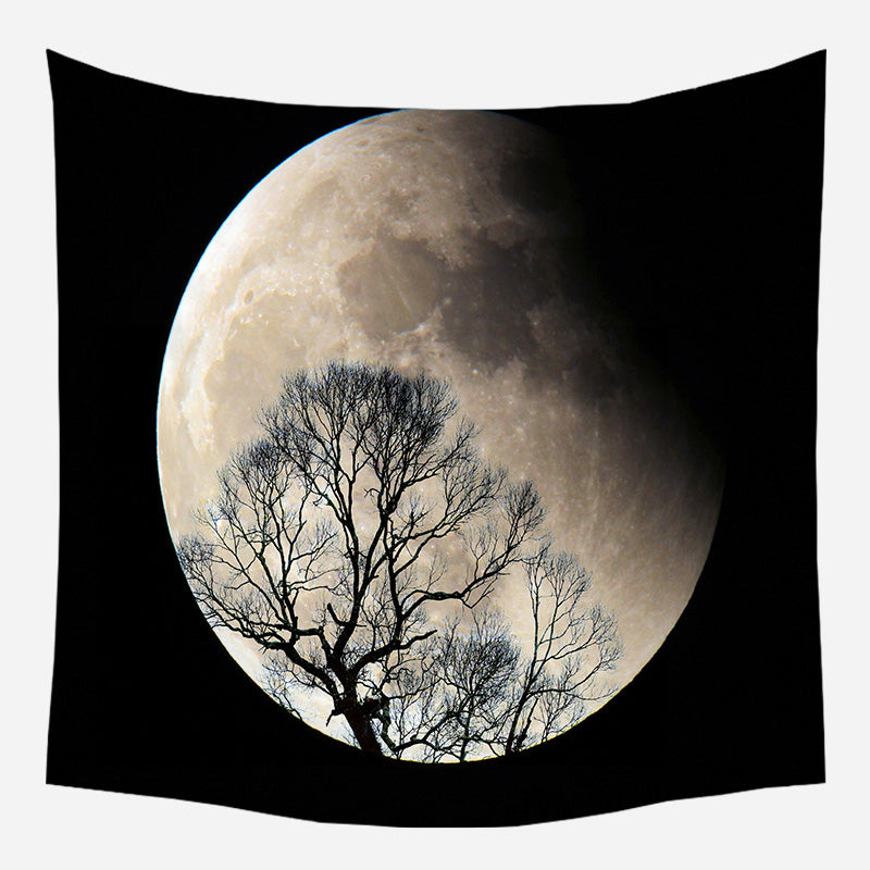 Original Moon Shadow Tapestry Wall Hanging Tapis Cloth