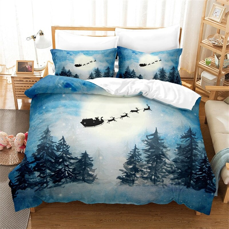 Merry Christmas Duvet Cover Set