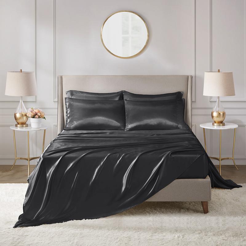 Pack Of 6 Sheet Set With Fitted Sheet Flat Sheet And Pillowcases