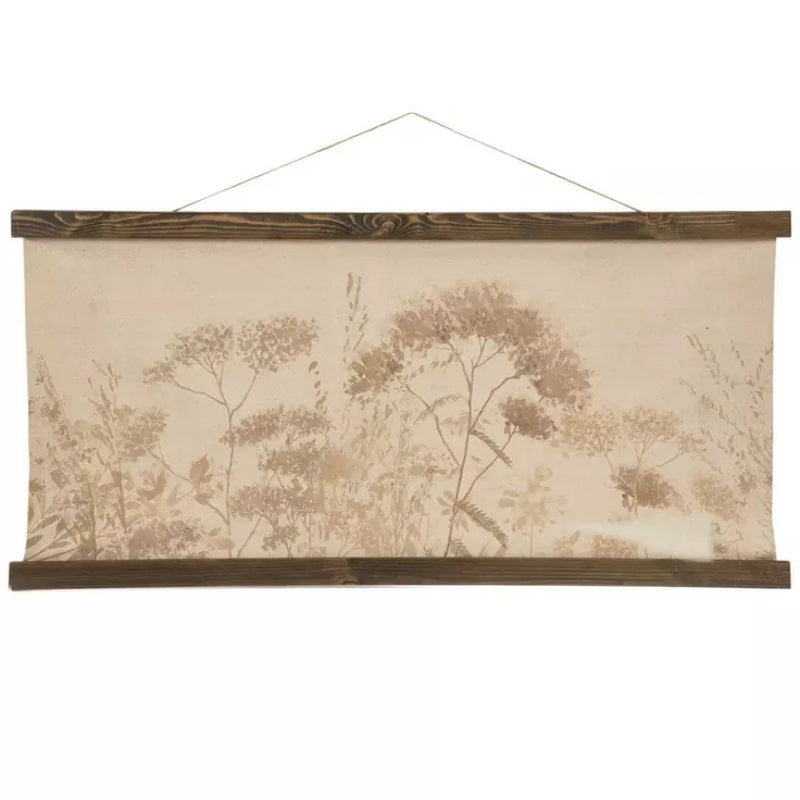 Boho Botanical Canvas Wall Tapestry – Nature-Inspired DecorBoho Botanical Canvas Wall Tapestry – Nature-Inspired Decor - Image 2