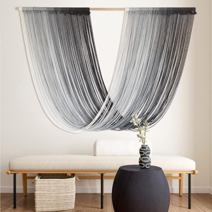 Boho Handwoven Design Ombre Macrame Wall Art Tapestry