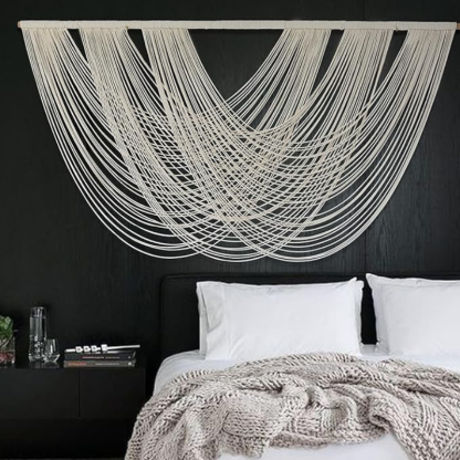 Boho Handwoven Design Ombre Macrame Wall Art Tapestry