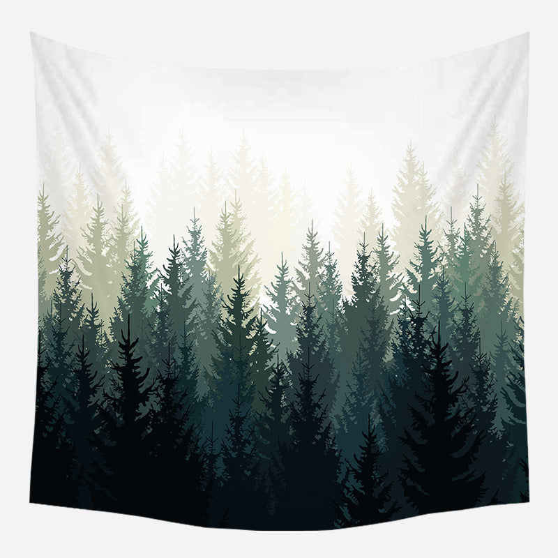 Greenery Tapestry Wall Hanging Tapis Cloth