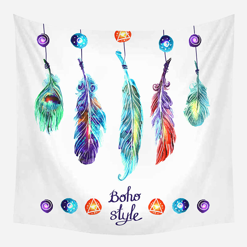 Colorful Boho Style Tapestry Wall Hanging Tapis Cloth