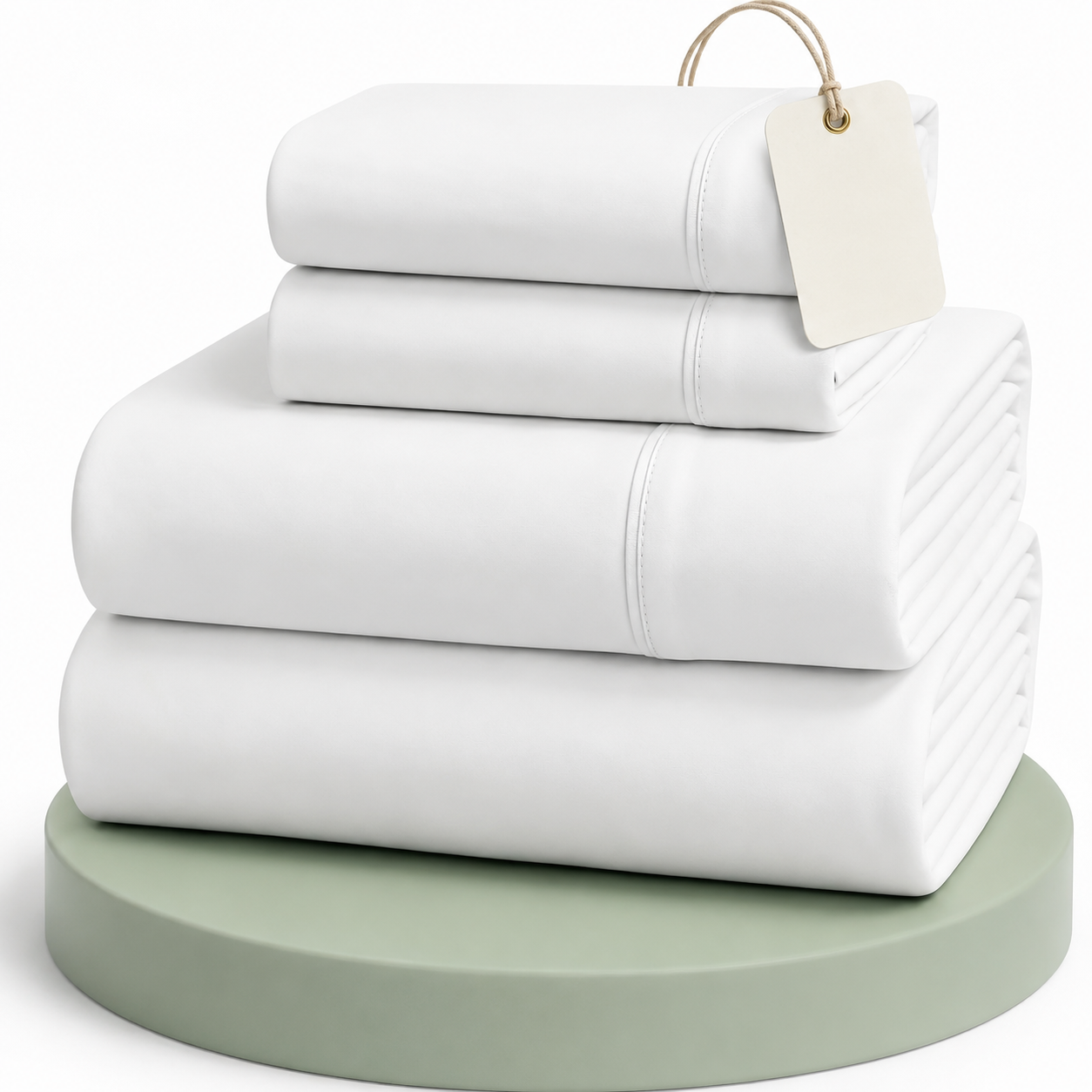 Cotton Percale Weave Fitted Bedding Set