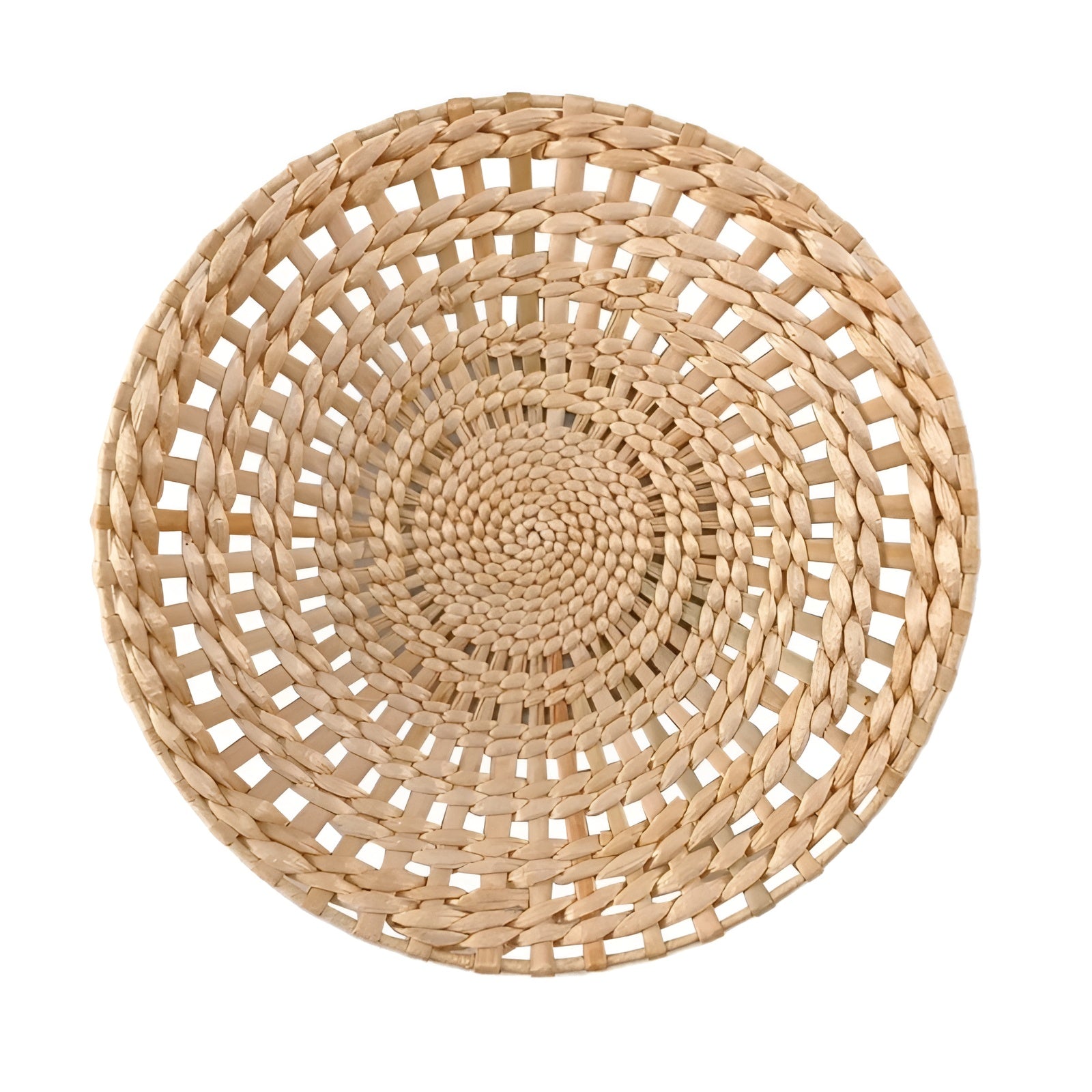 Handwoven Wall Basket Decorative Wicker Hanging Art For Home