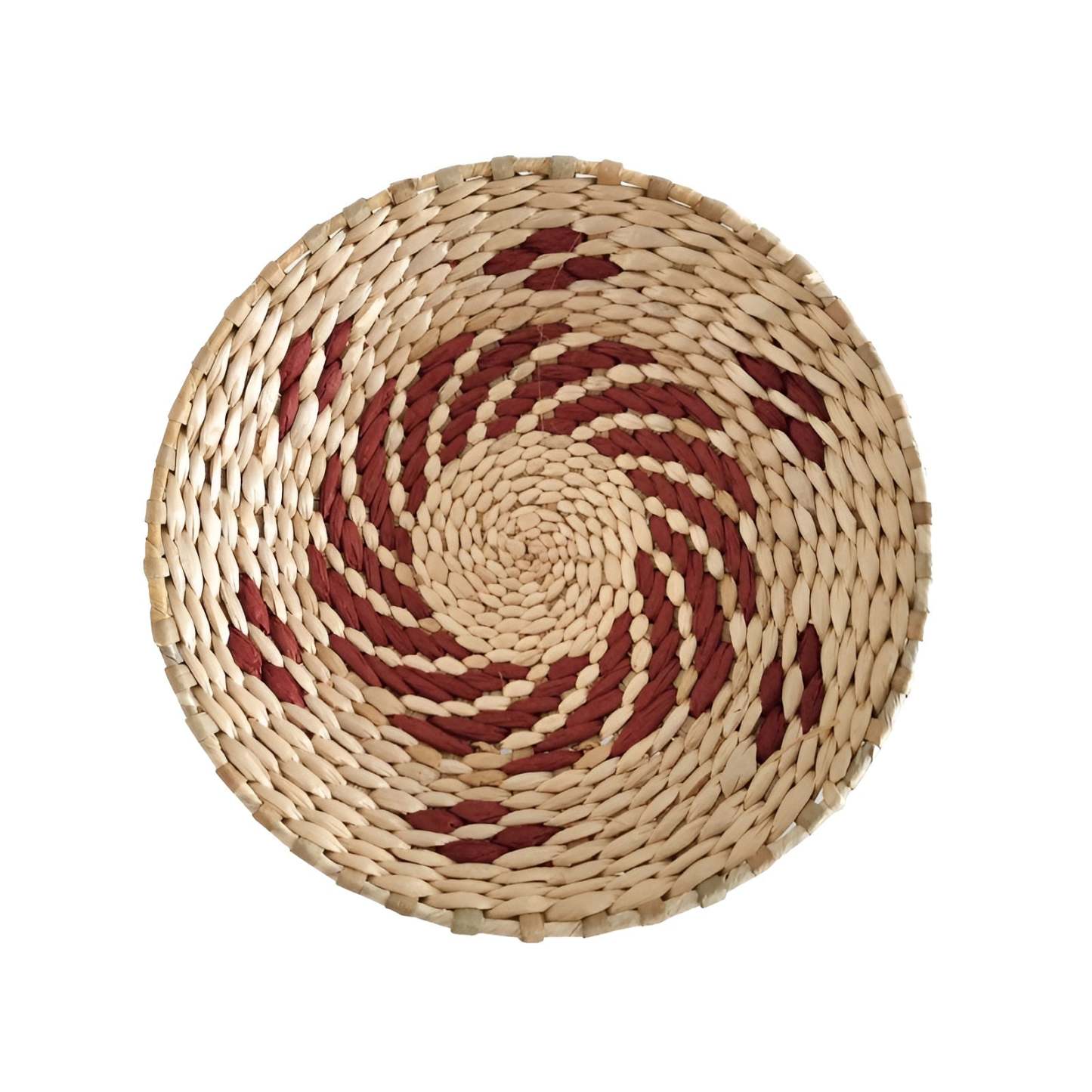 Handwoven Wall Basket Decorative Wicker Hanging Art For Home