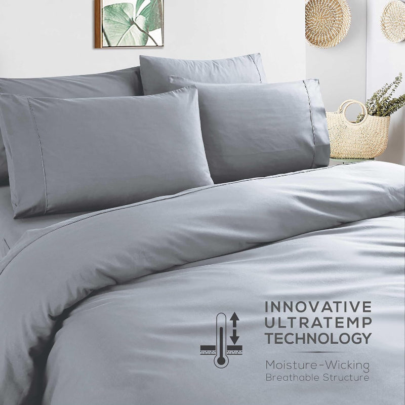 Wrinkle Resistant Deep Pocket Bed Sheets Set