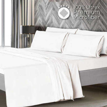 Wrinkle Resistant Deep Pocket Bed Sheets Set