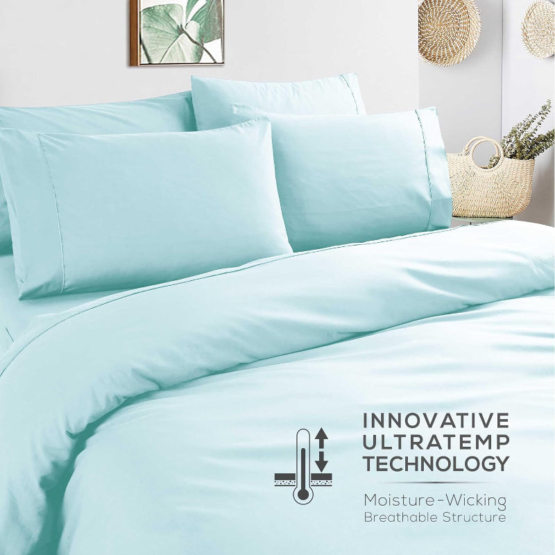 Wrinkle Resistant Deep Pocket Bed Sheets SetWrinkle Resistant Deep Pocket Bed Sheets Set - Image 6