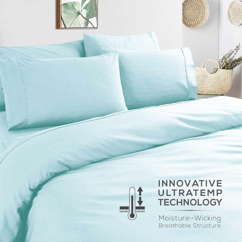 Wrinkle Resistant Deep Pocket Bed Sheets Set