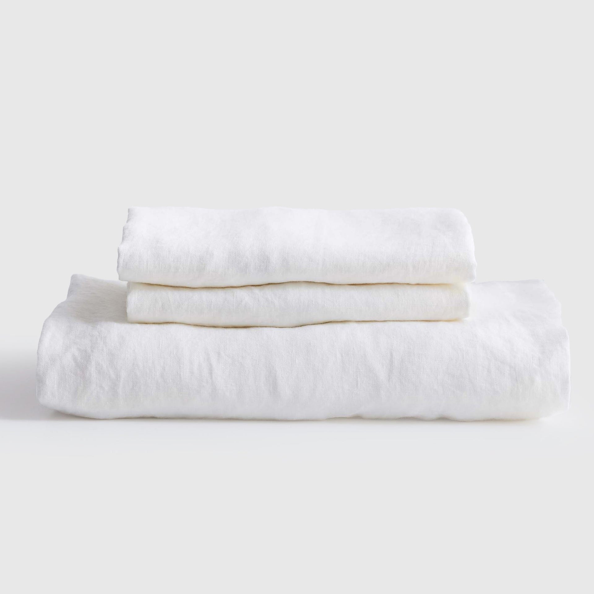 European Linen Fitted Sheet Set
