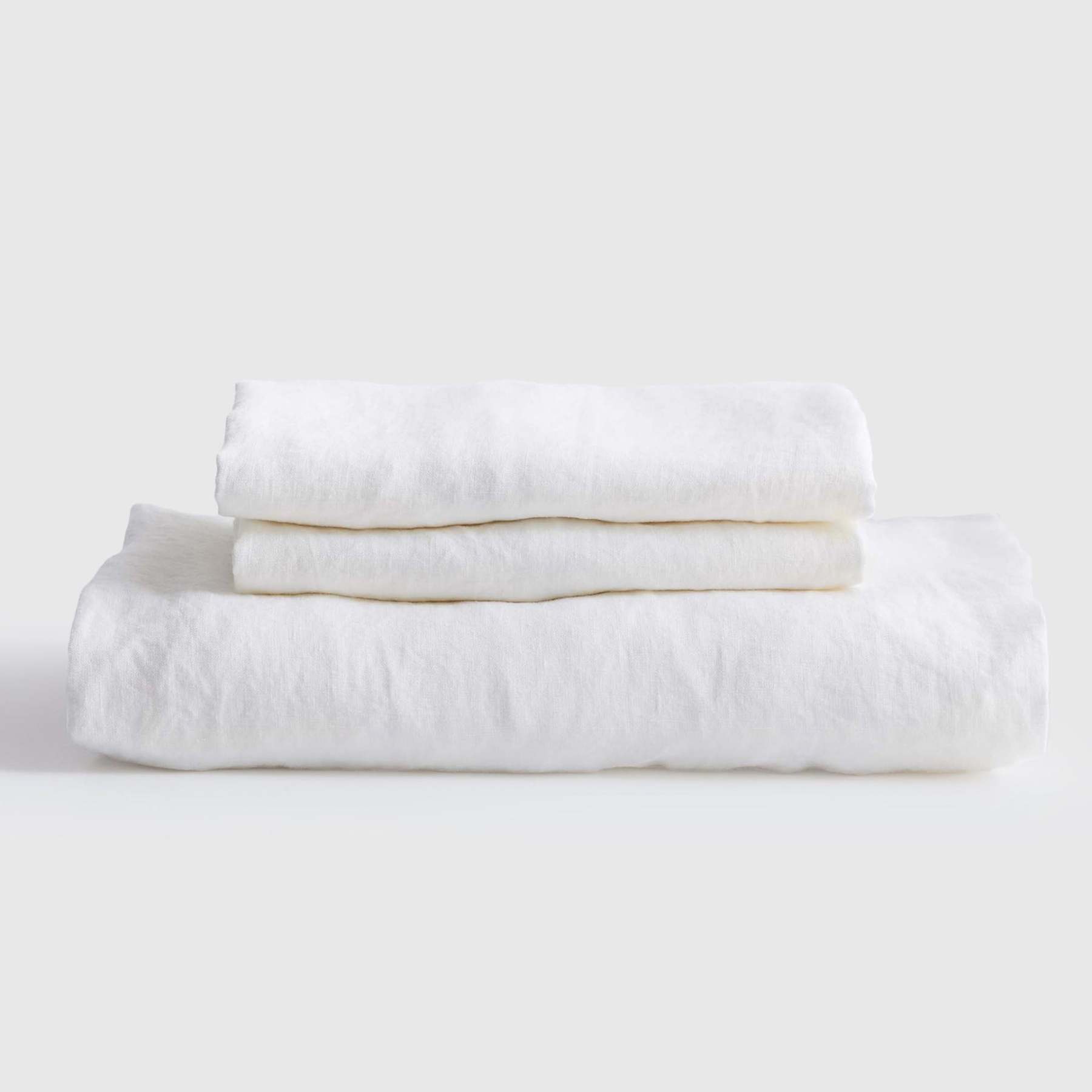 European Linen Fitted Sheet Set