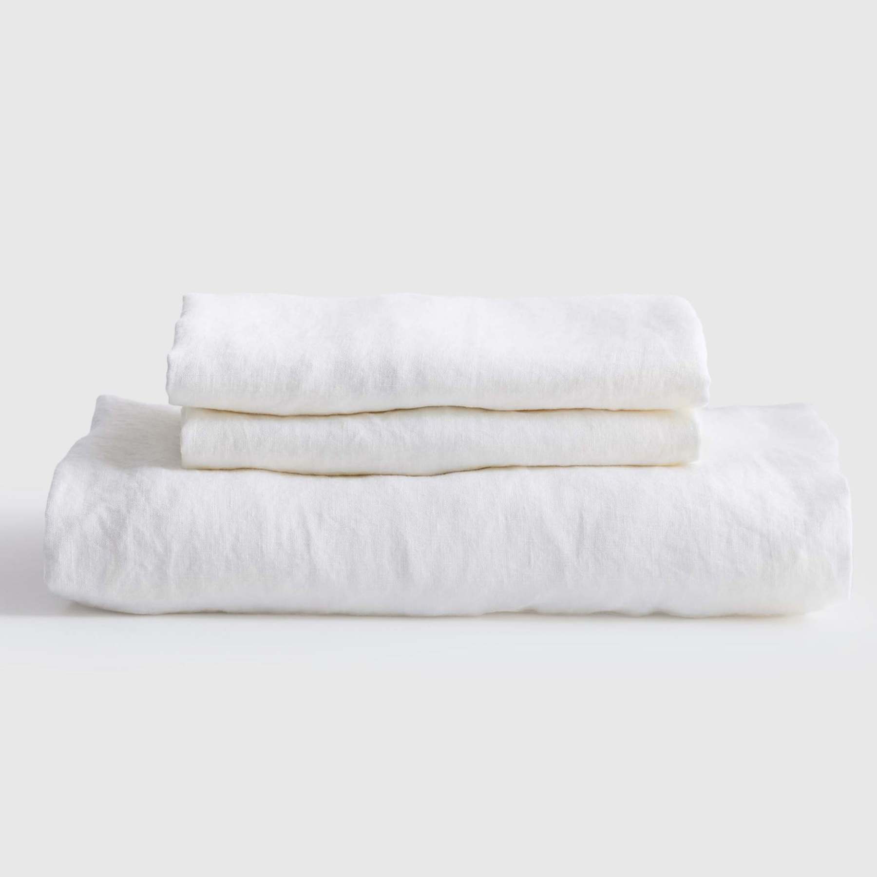 European Linen Fitted Sheet Set