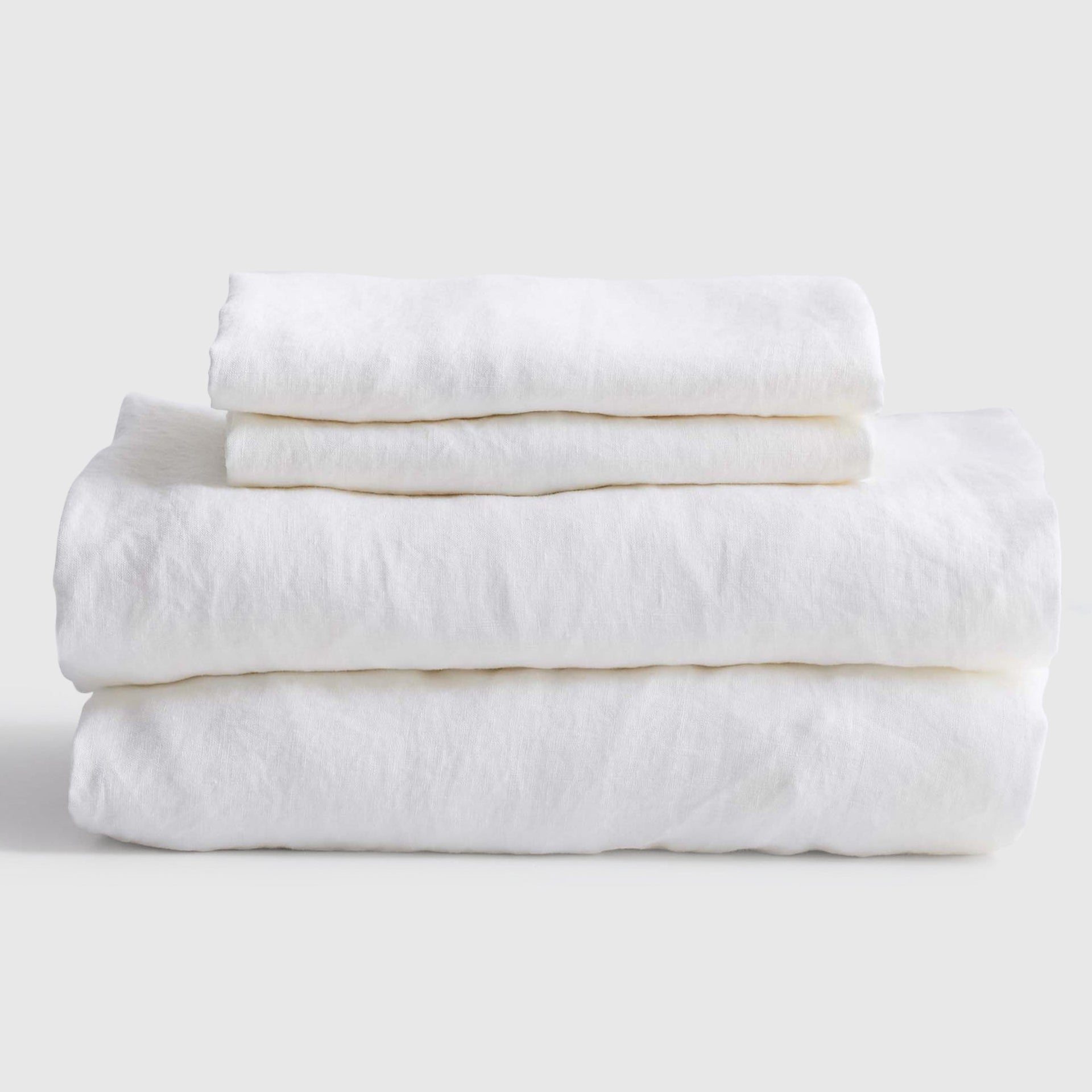 European Linen Fitted Sheet Set