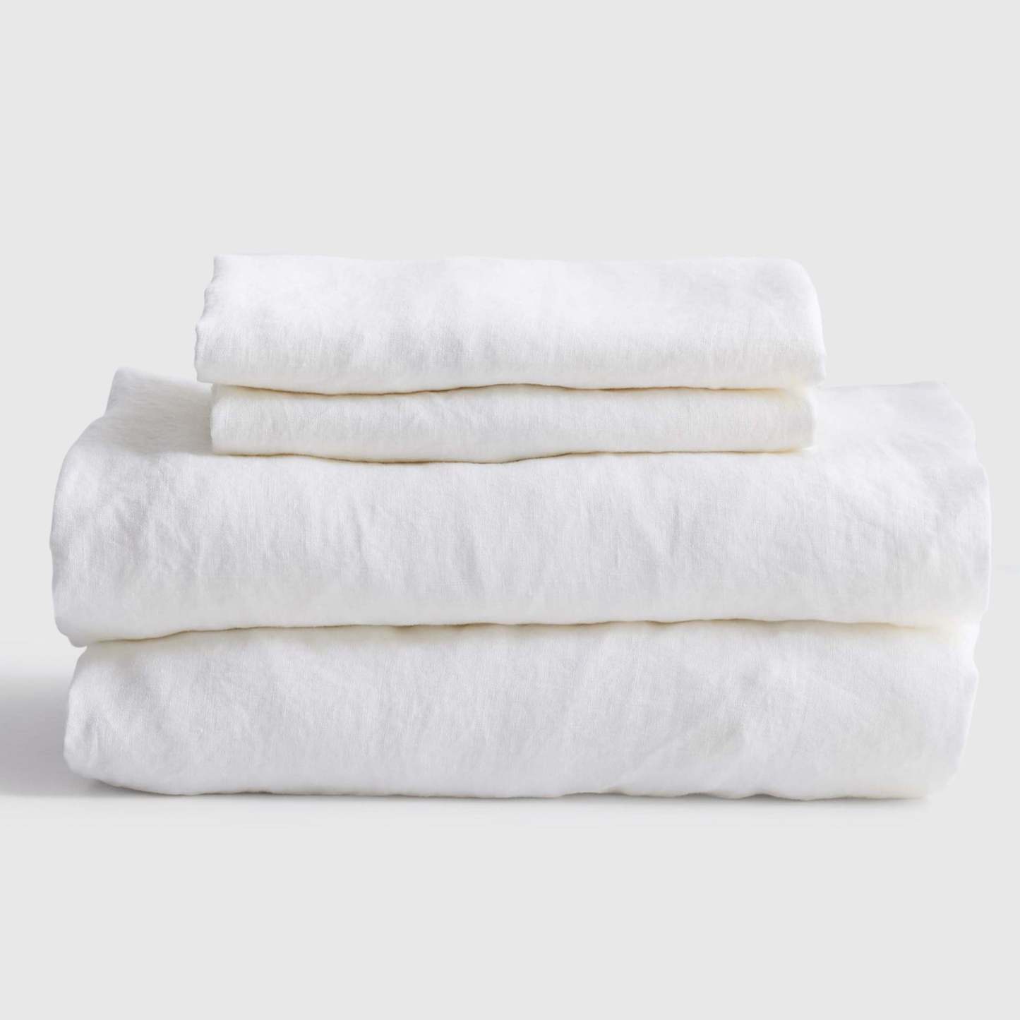 European Linen Fitted Sheet Set
