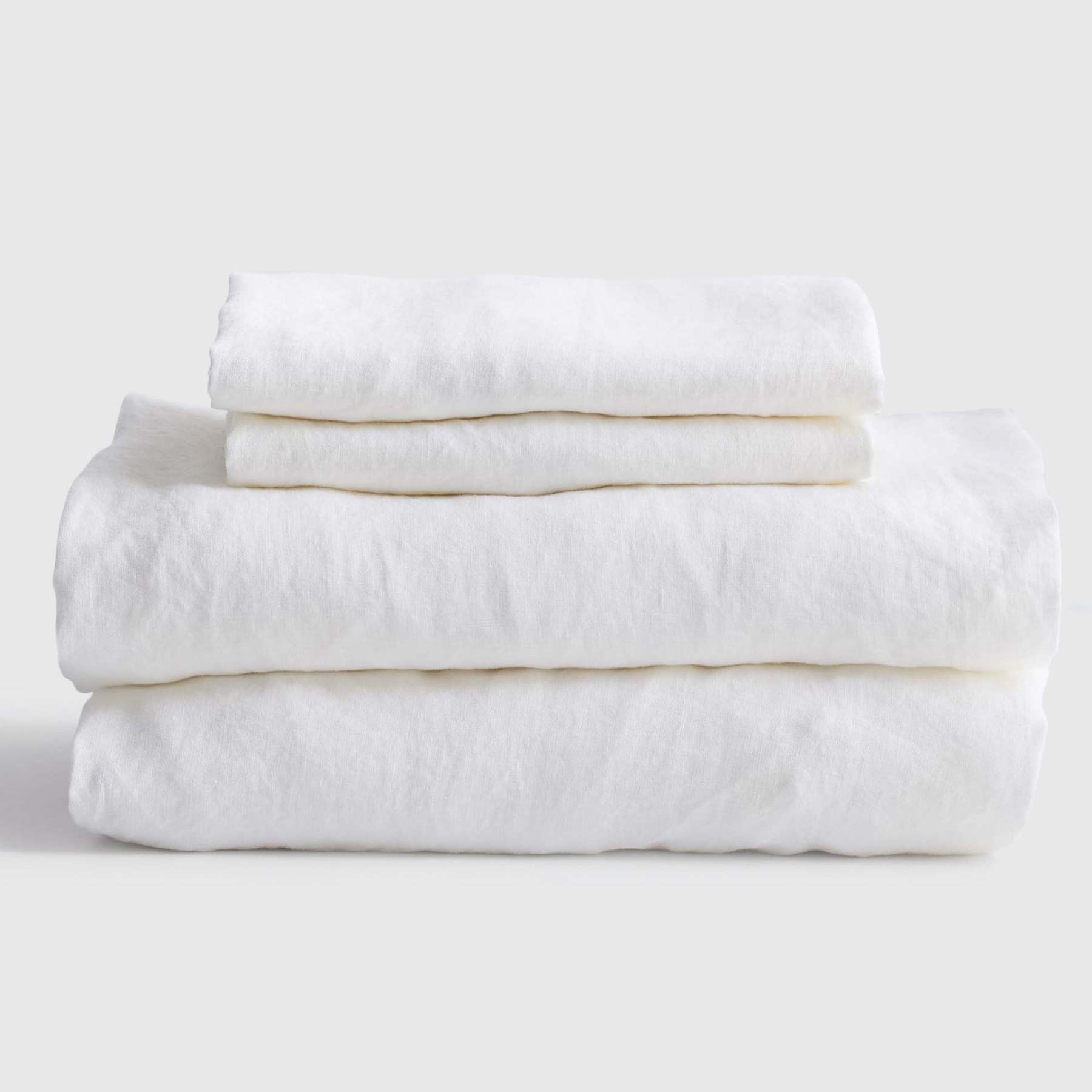 European Linen Fitted Sheet Set