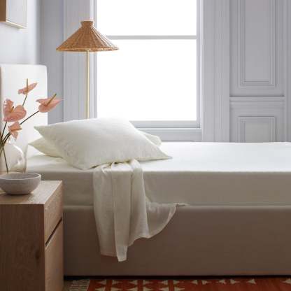 European Linen Fitted Sheet Set