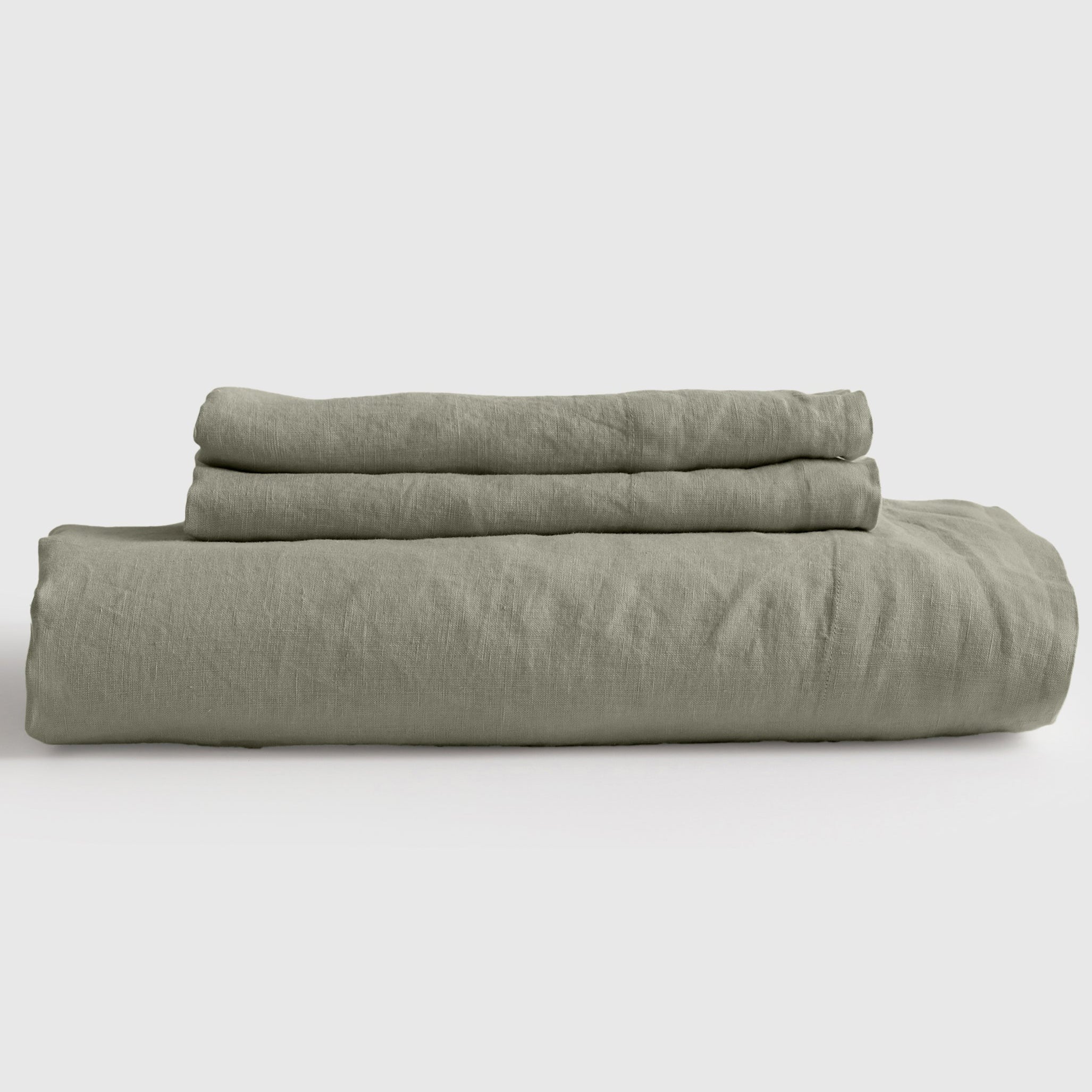 Washed Linen Fitted Sheet SetWashed Linen Fitted Sheet Set - Image 4