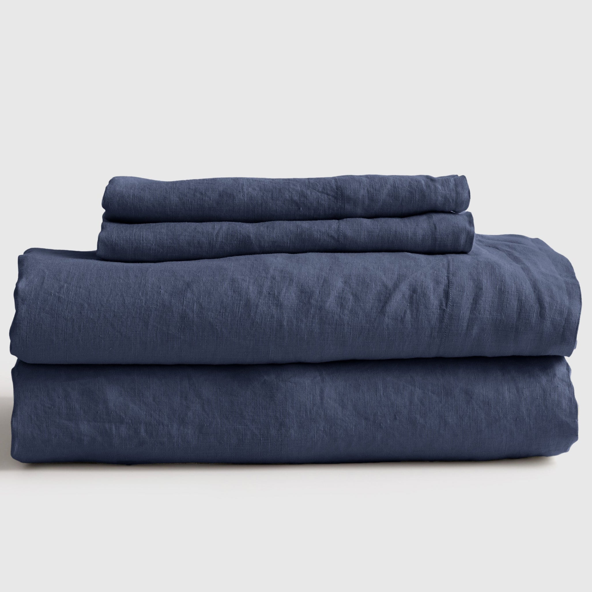 European Flax Linen Fitted Sheet Set