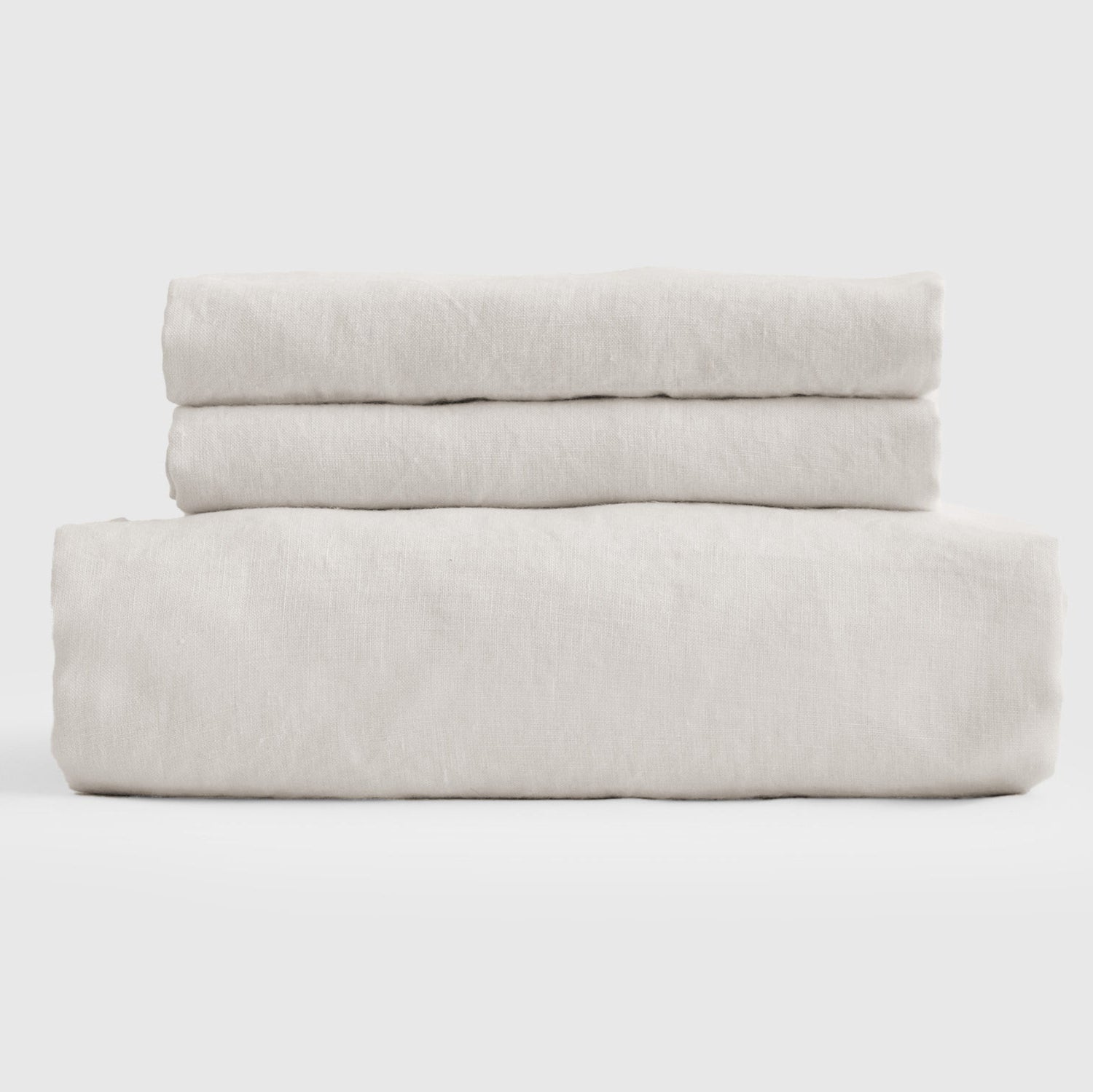 European Linen Fitted Sheet Set