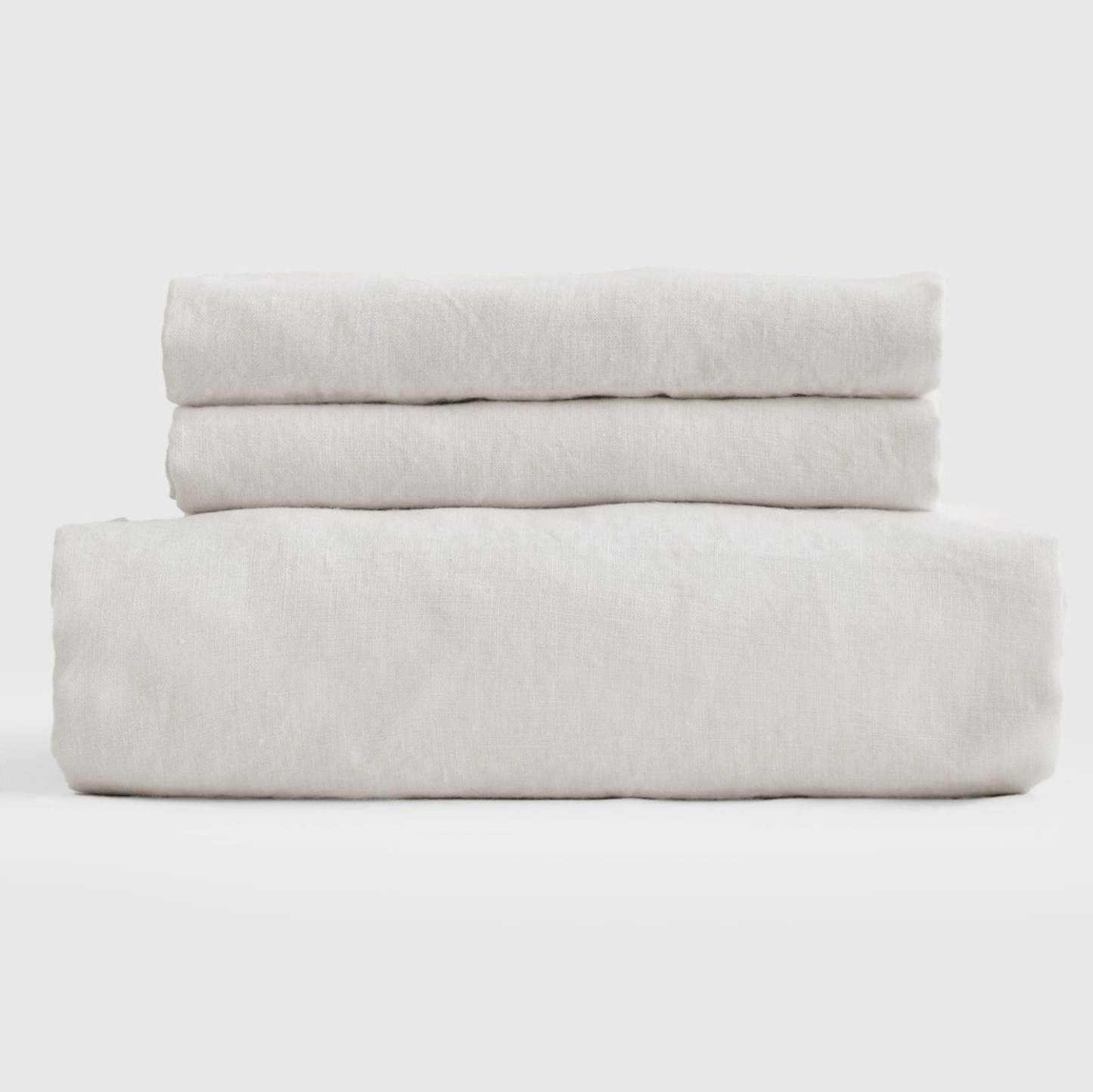 European Linen Fitted Sheet Set