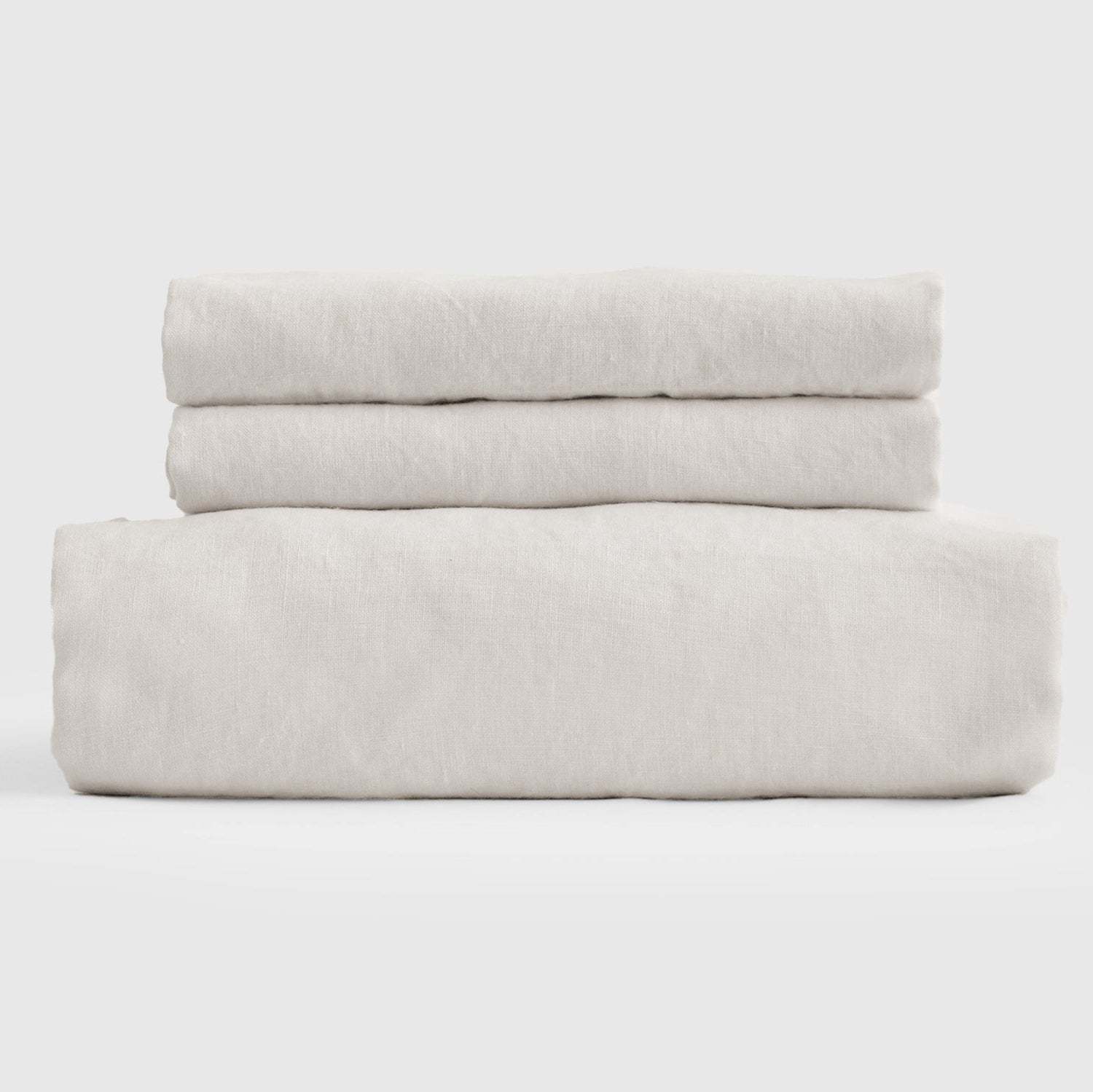 European Linen Fitted Sheet Set