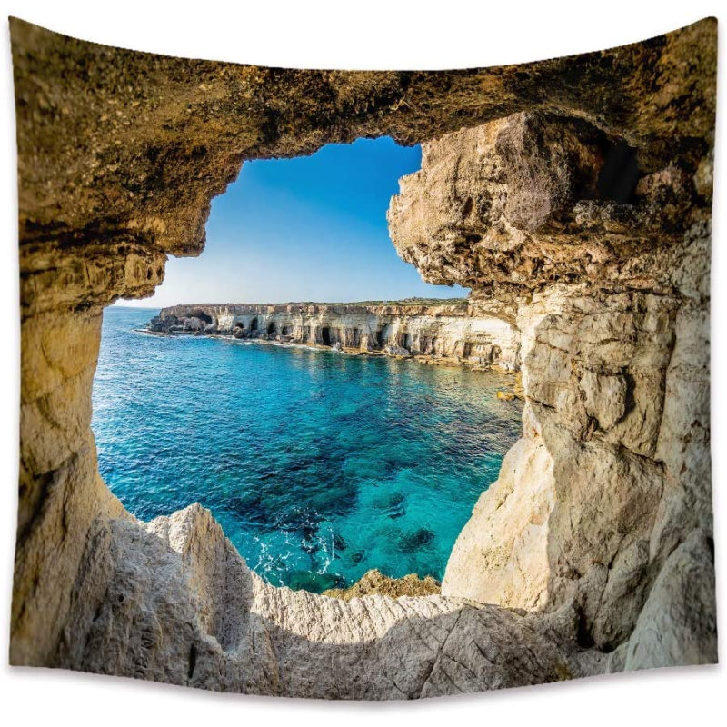 Forest Tapestry Home Decor Landscape Tapestry Living Room Bedroom Decoration Tapestry Magic Tapestry Curtain - Sea